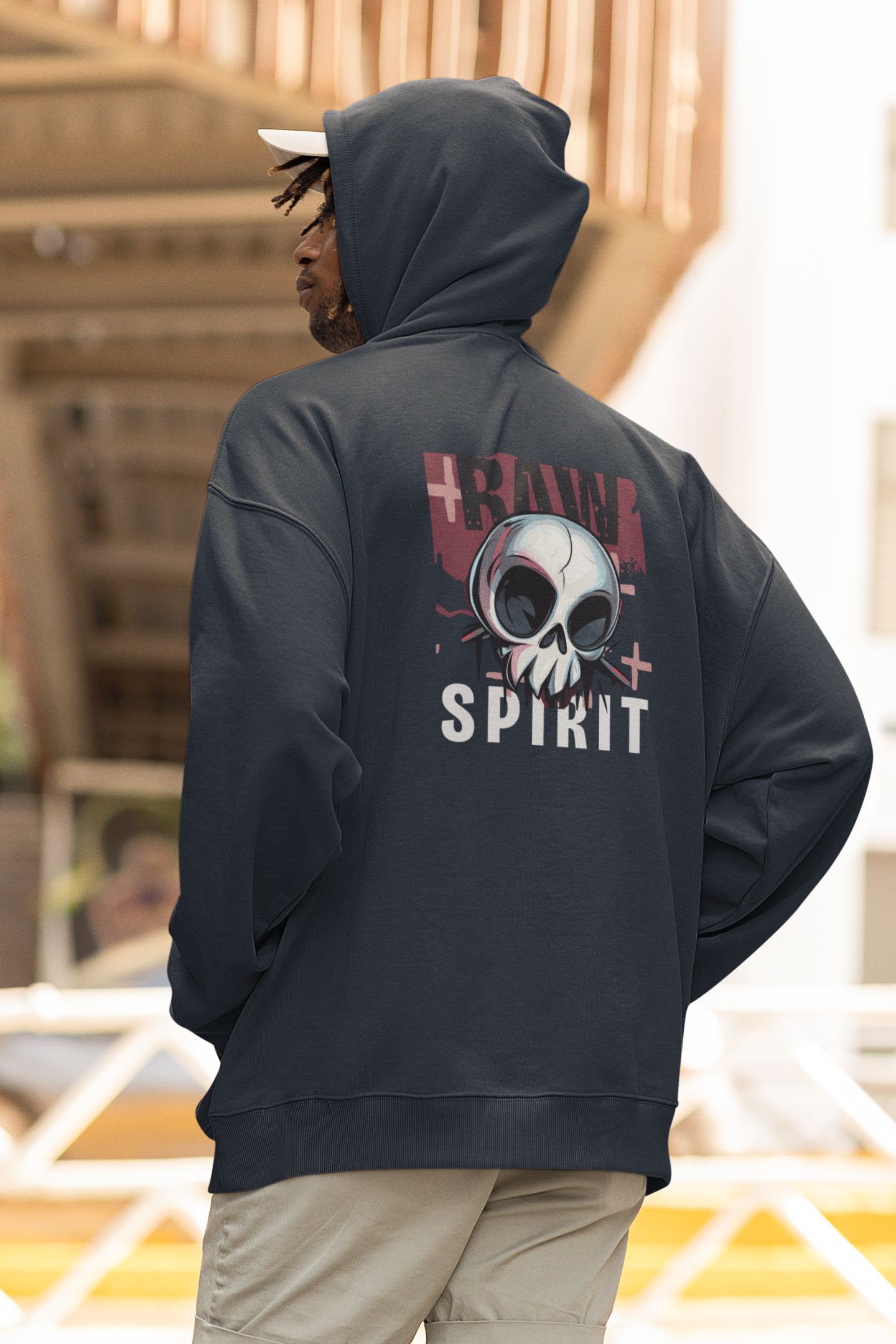 Unisex-Hoodie "Raw Spirit"