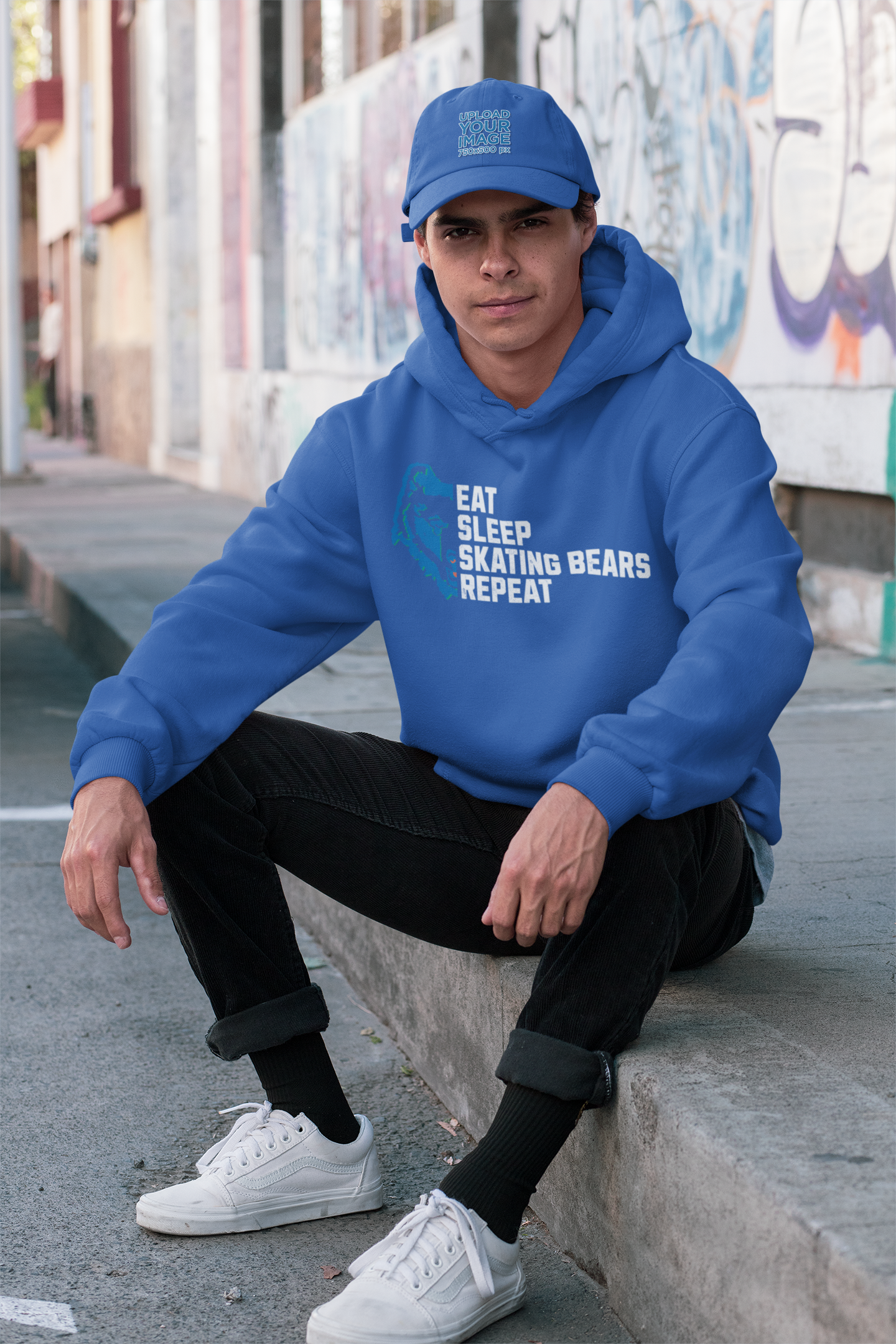 Kids Hoodie "Eat, sleep,..."