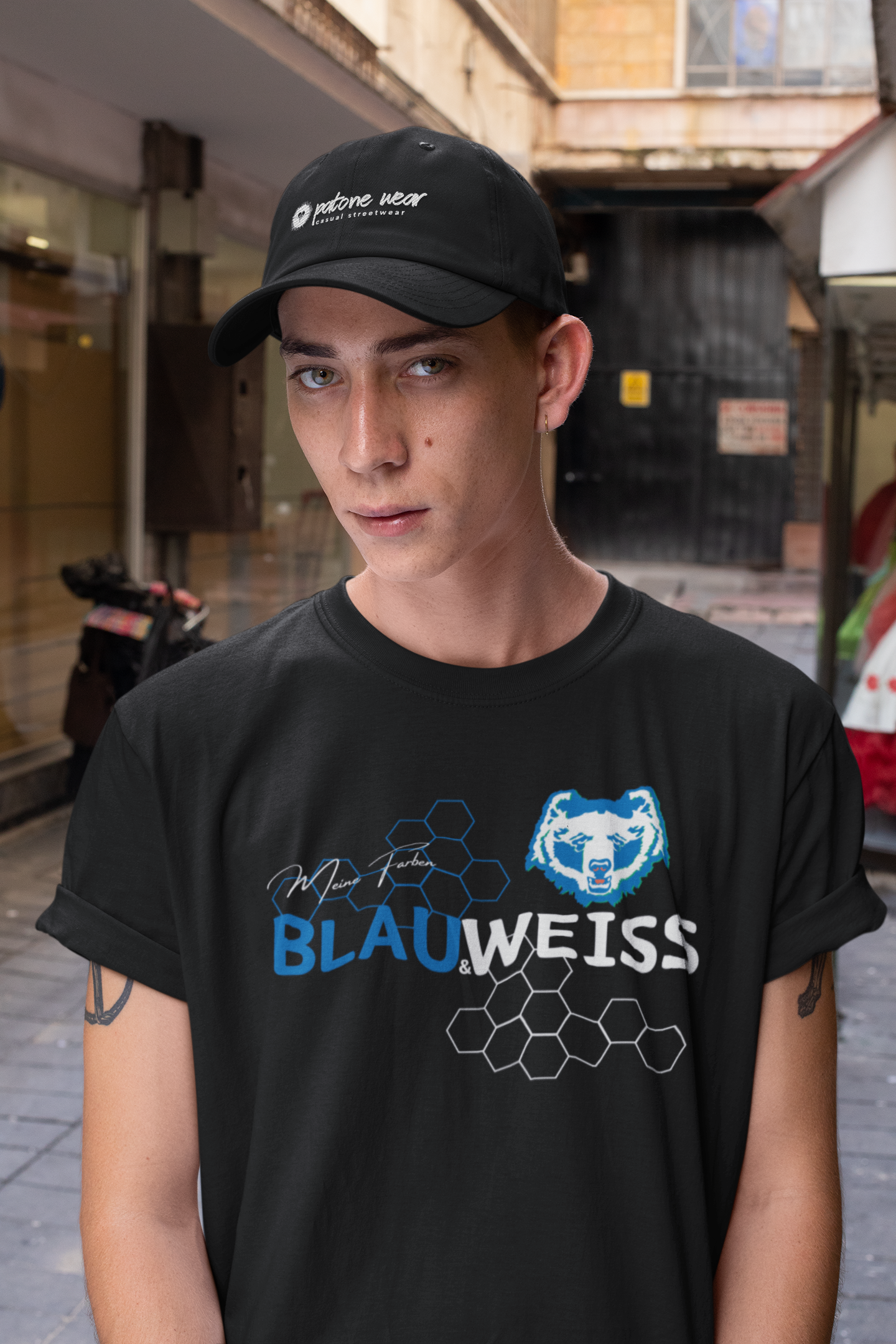 Kids T-Shirt "Blau & Weiss"