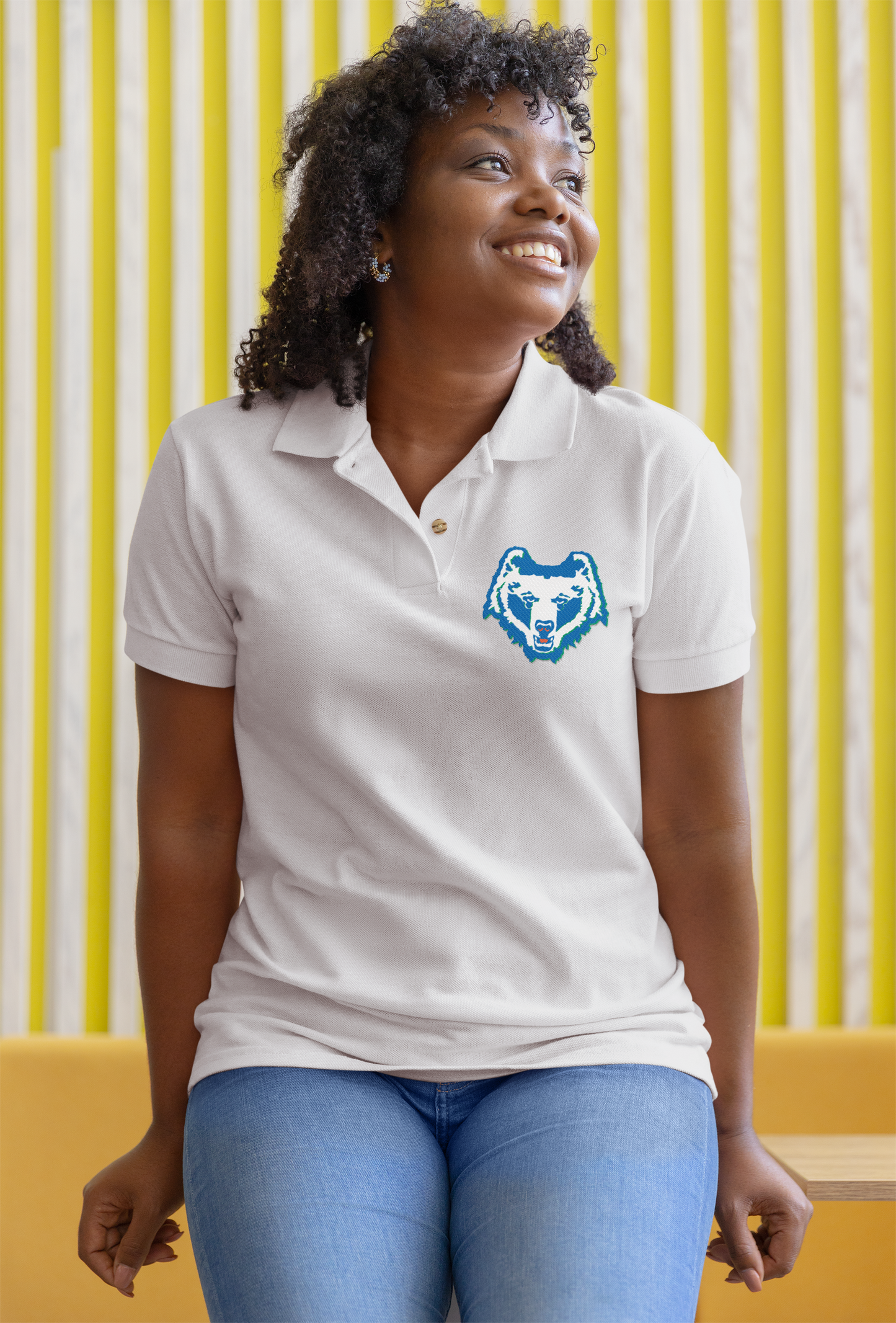 Unisex Poloshirt mit gesticktem Logo