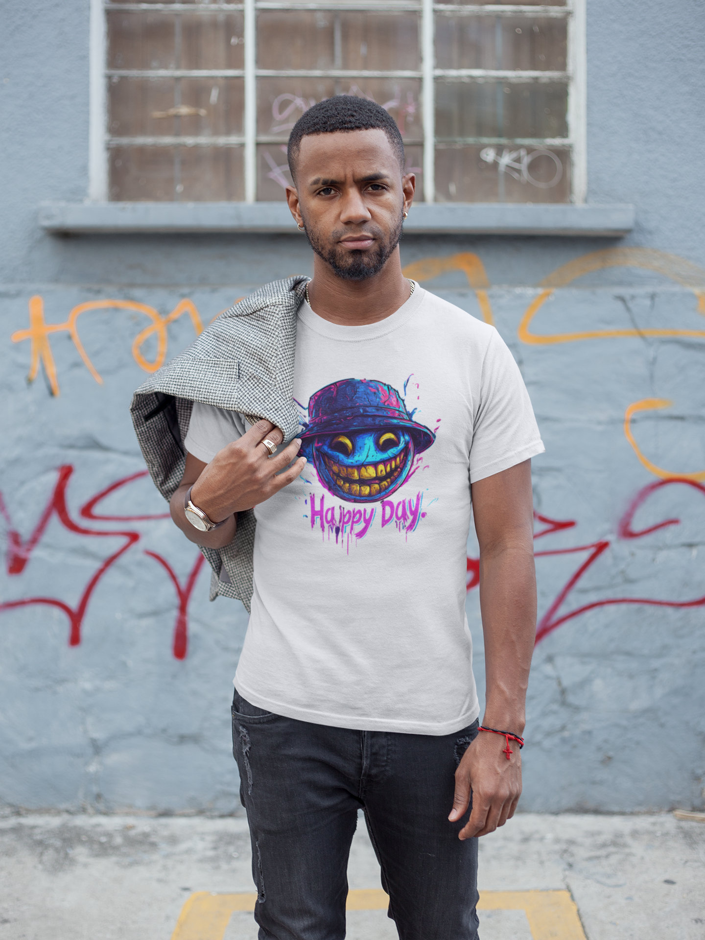 Unisex-T-Shirt "Happy Day"