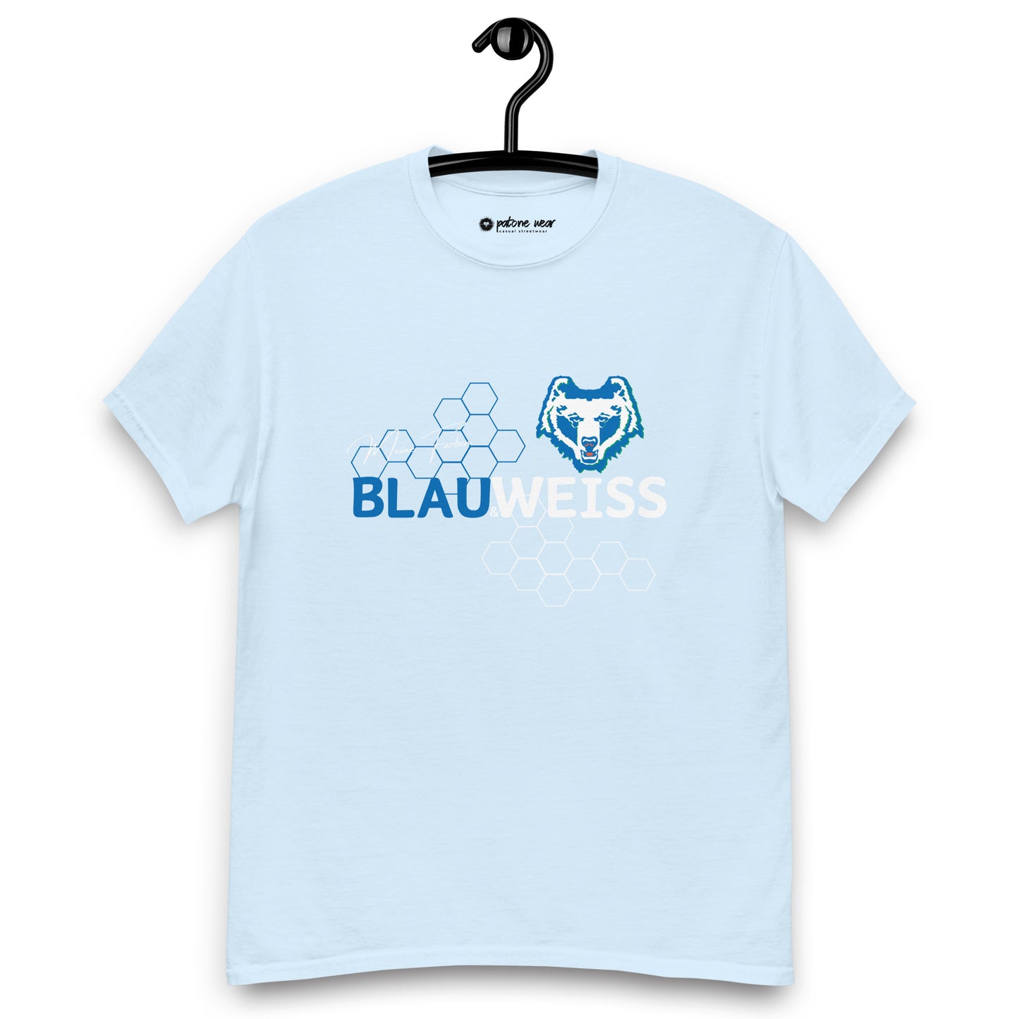 Unisex T-Shirt "Blau & Weiss"