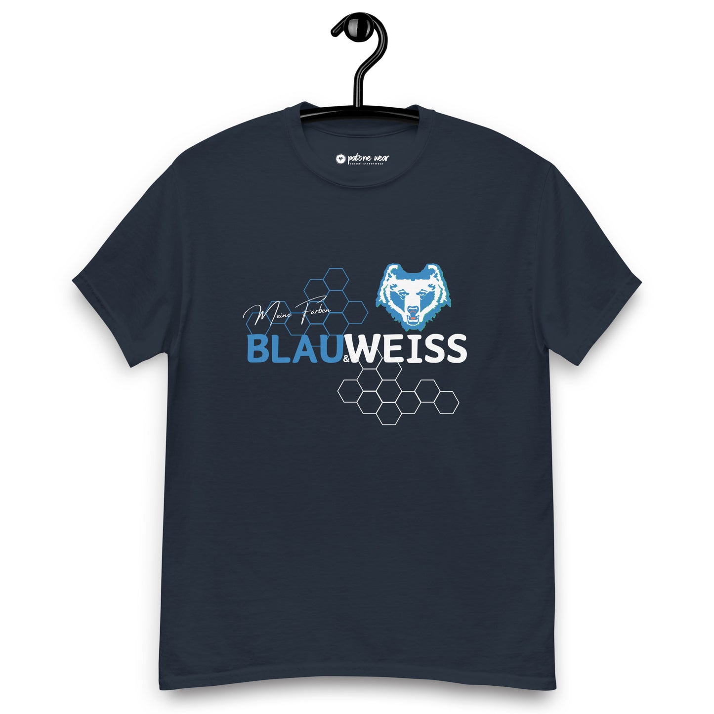 Unisex T-Shirt "Blau & Weiss"