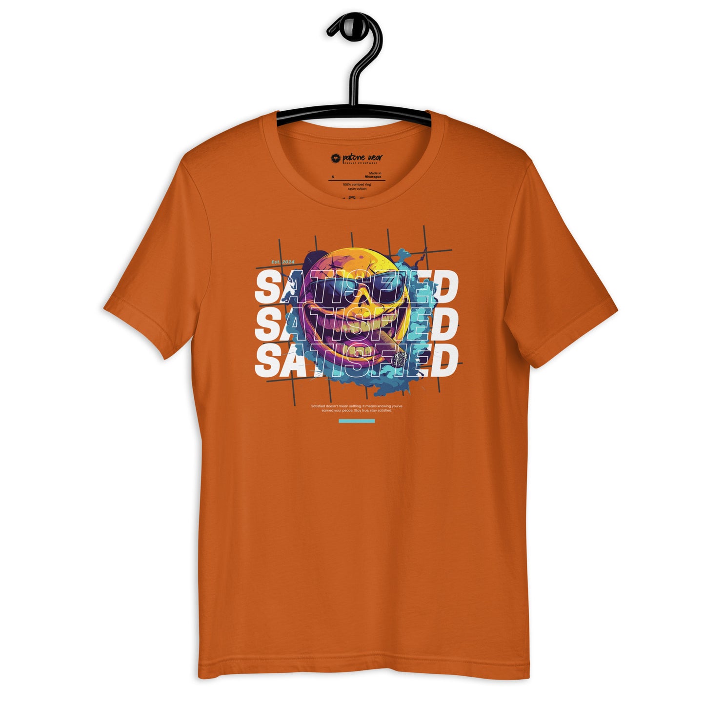 Unisex-T-Shirt "Satisfied"
