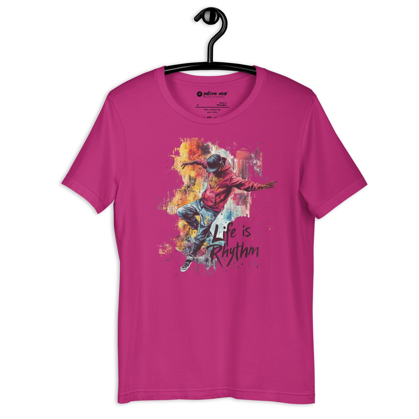 Unisex-T-Shirt "Life is Rhythm"