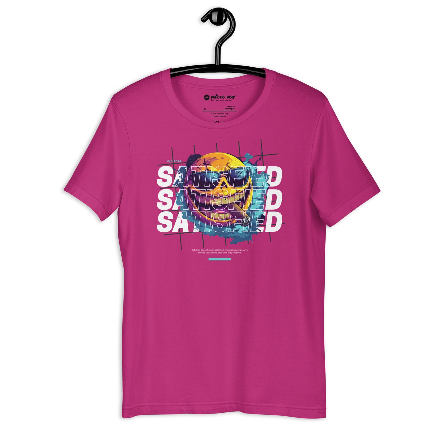 Unisex-T-Shirt "Satisfied"