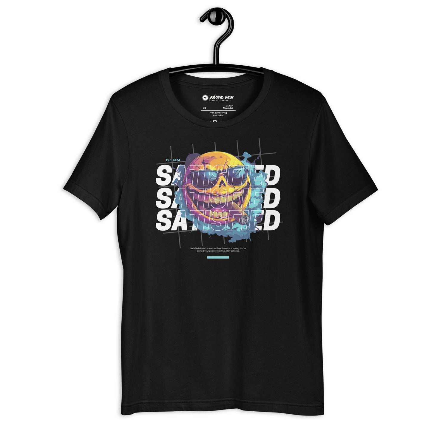 Unisex-T-Shirt "Satisfied"