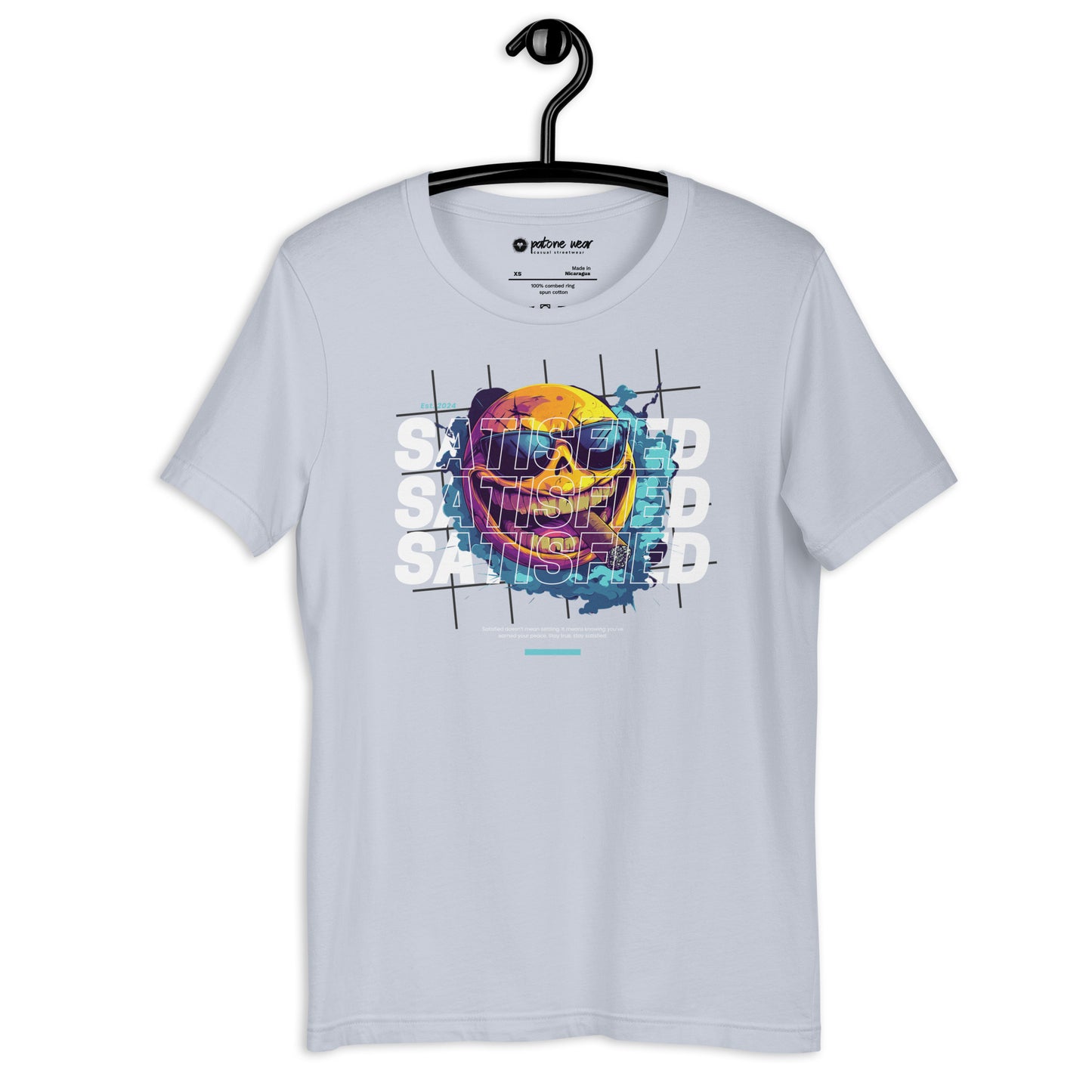 Unisex-T-Shirt "Satisfied"