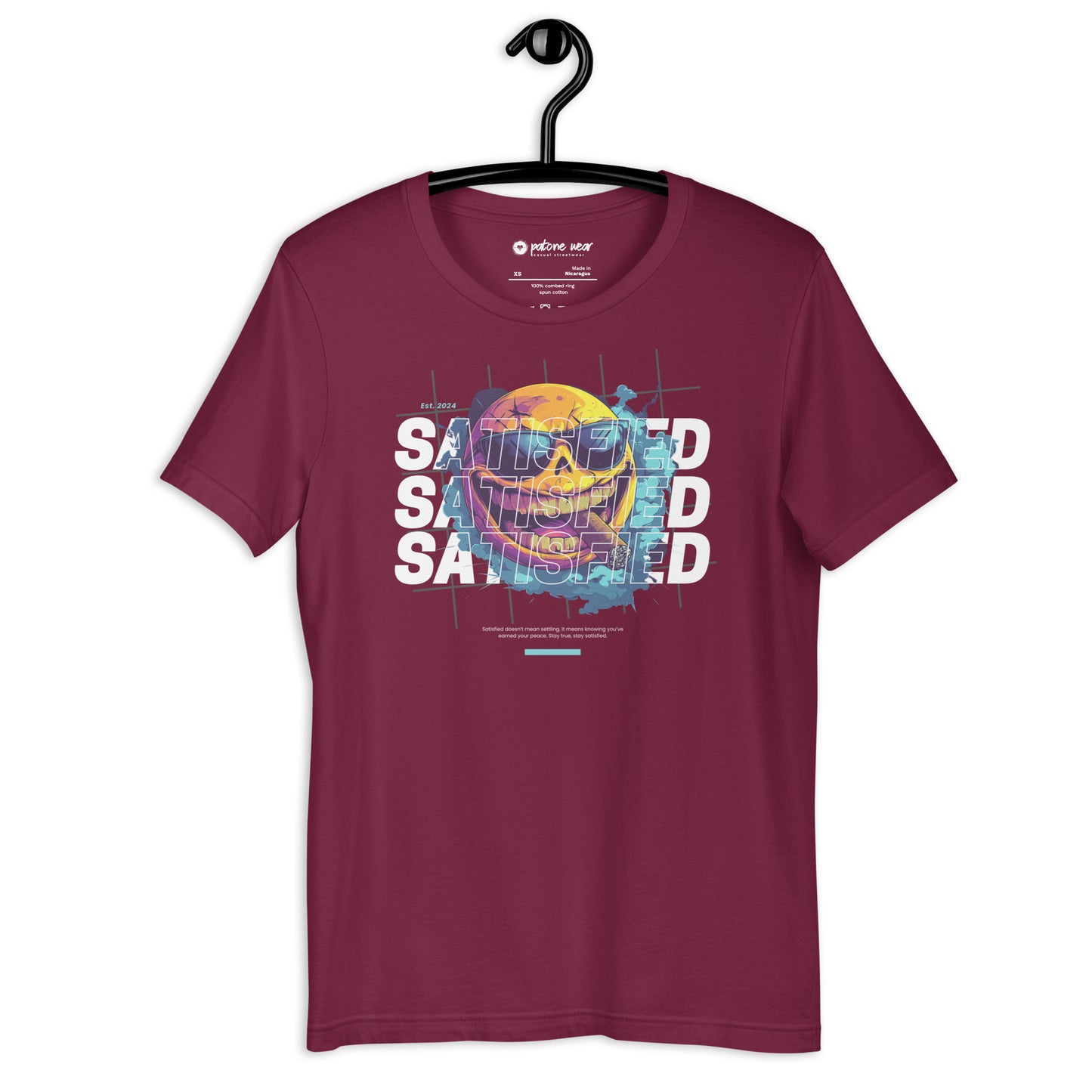 Unisex-T-Shirt "Satisfied"