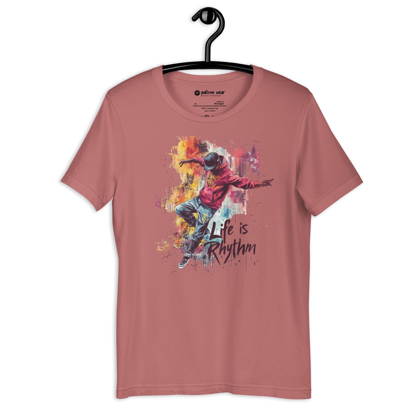 Unisex-T-Shirt "Life is Rhythm"