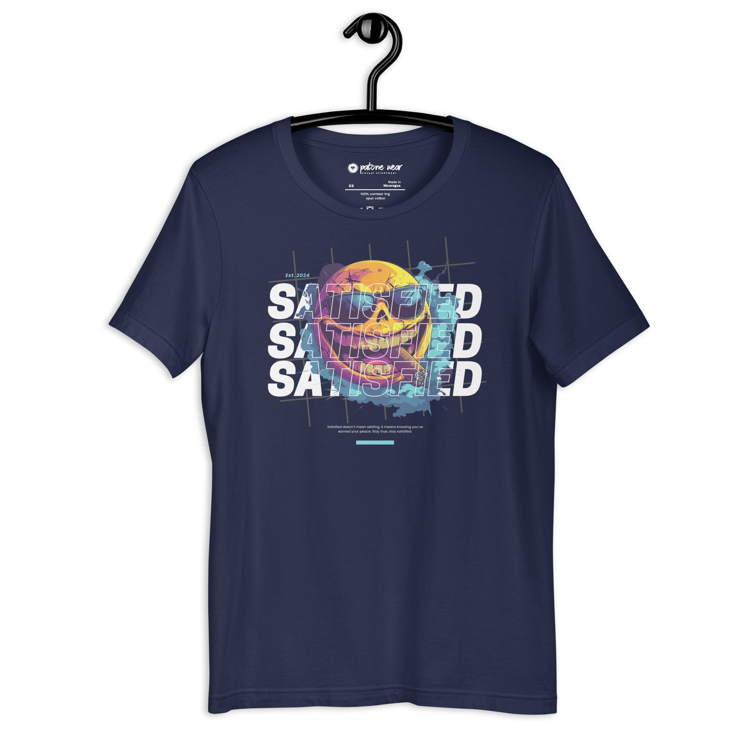 Unisex-T-Shirt "Satisfied"