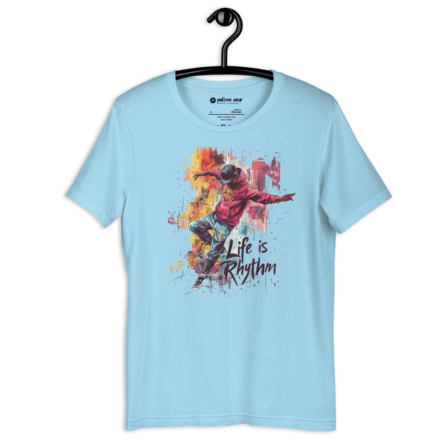 Unisex-T-Shirt "Life is Rhythm"