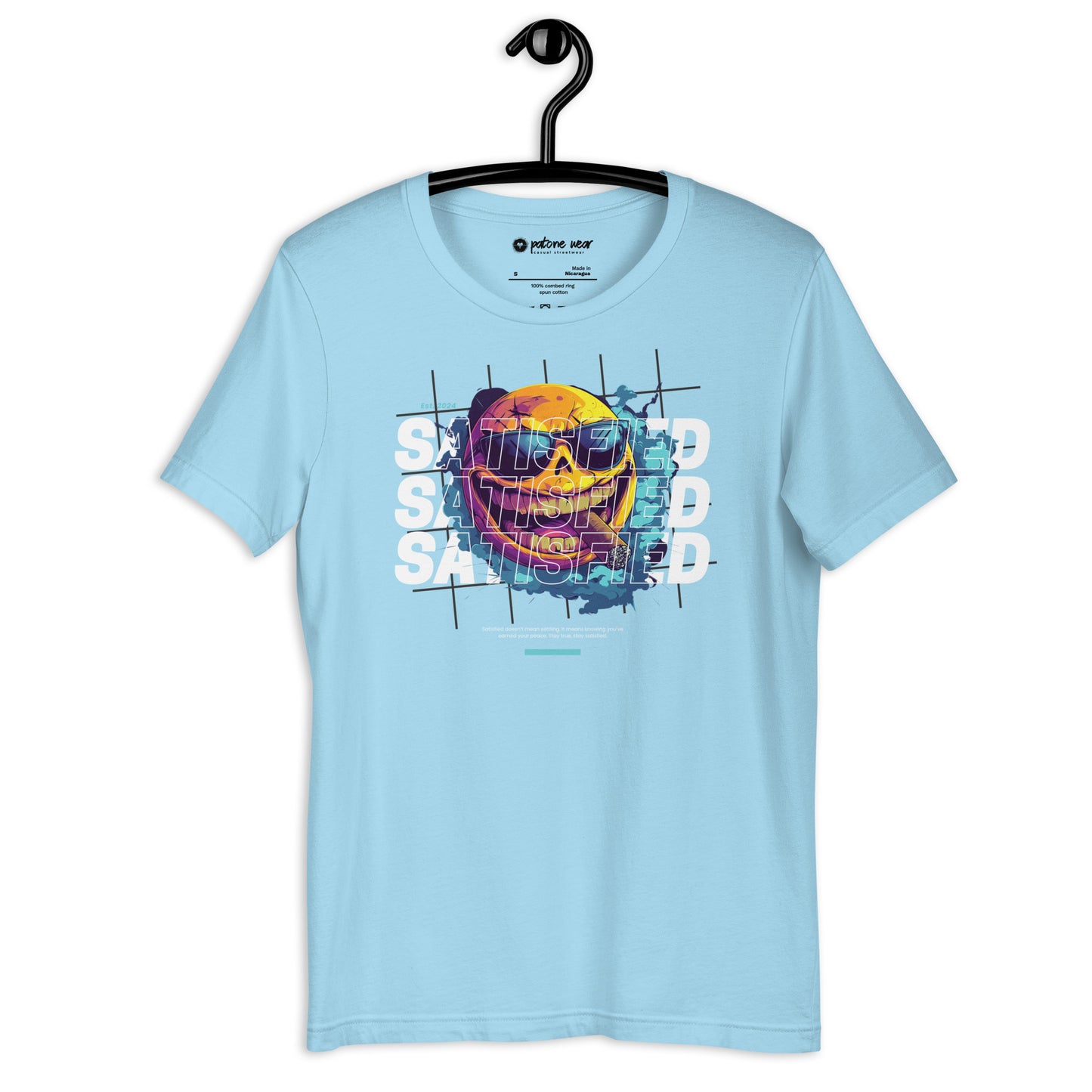 Unisex-T-Shirt "Satisfied"