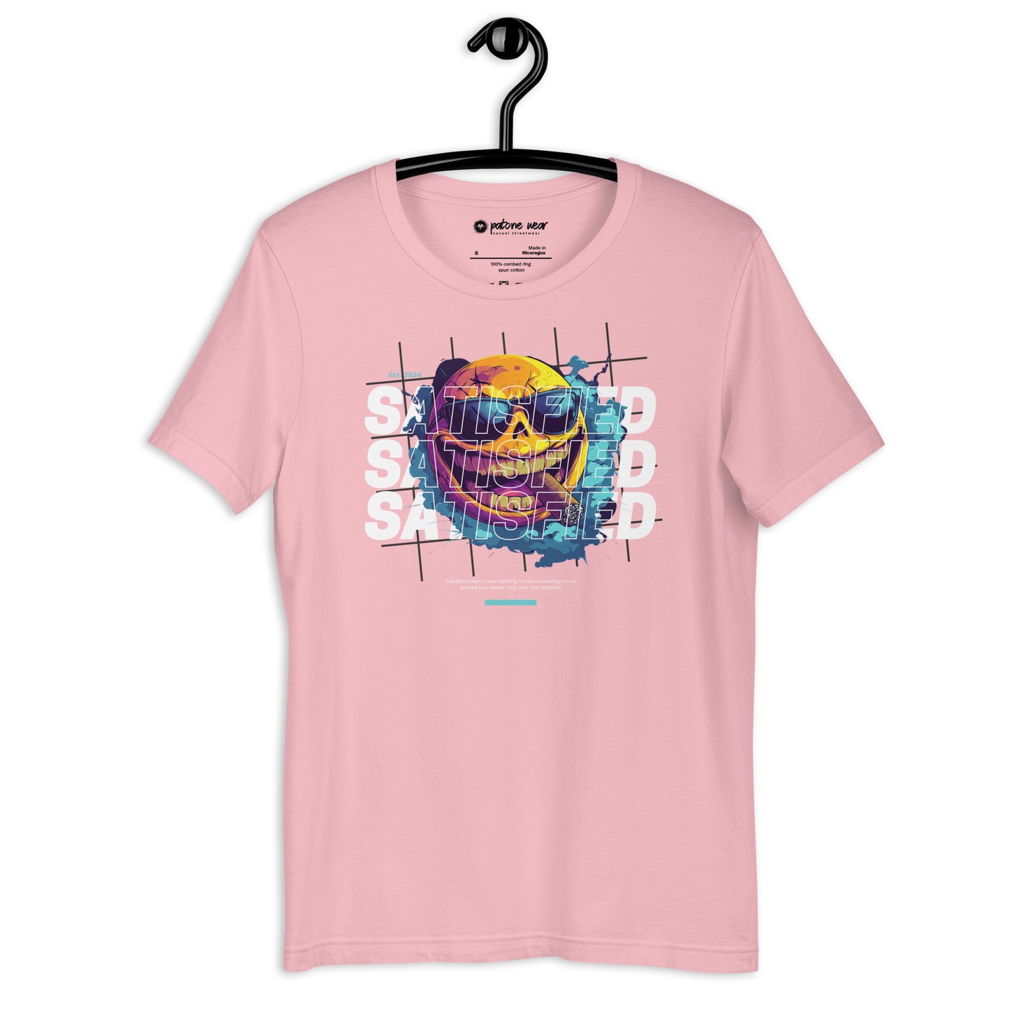 Unisex-T-Shirt "Satisfied"