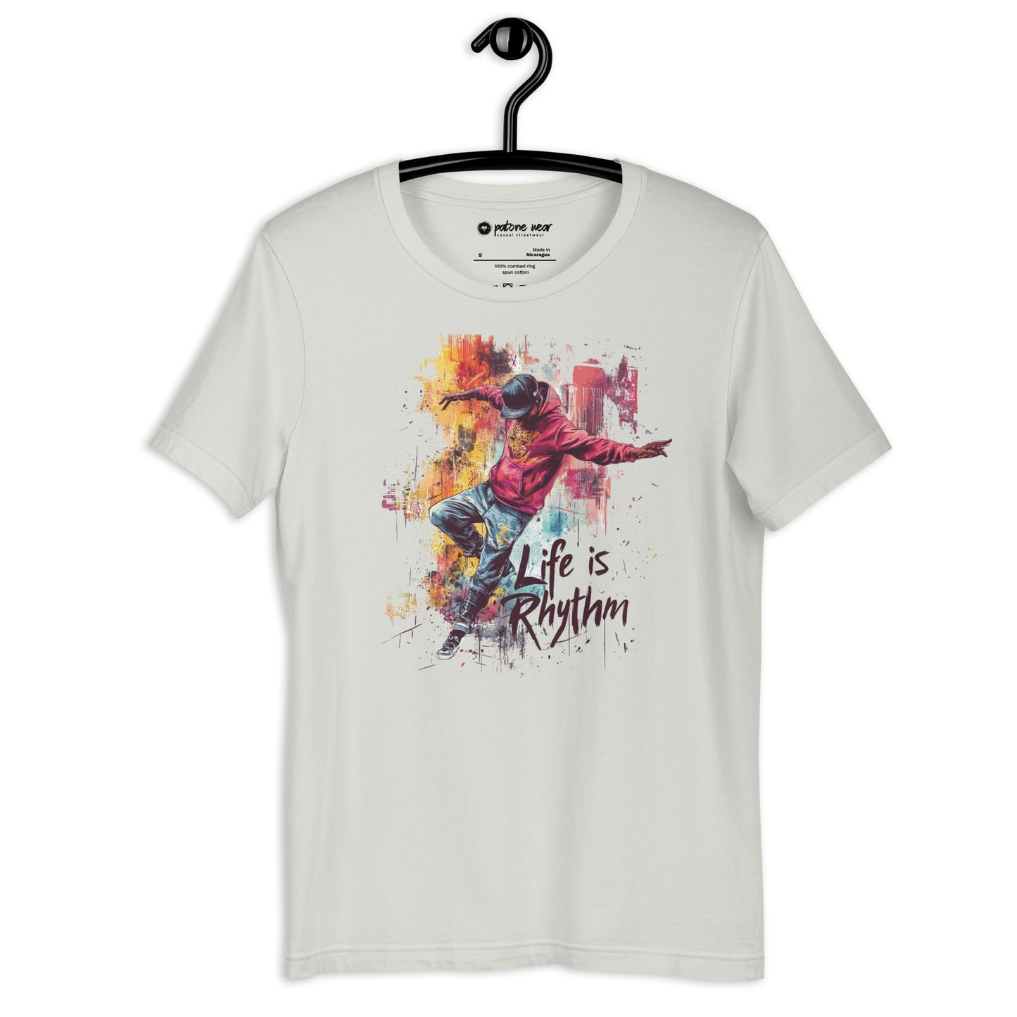 Unisex-T-Shirt "Life is Rhythm"