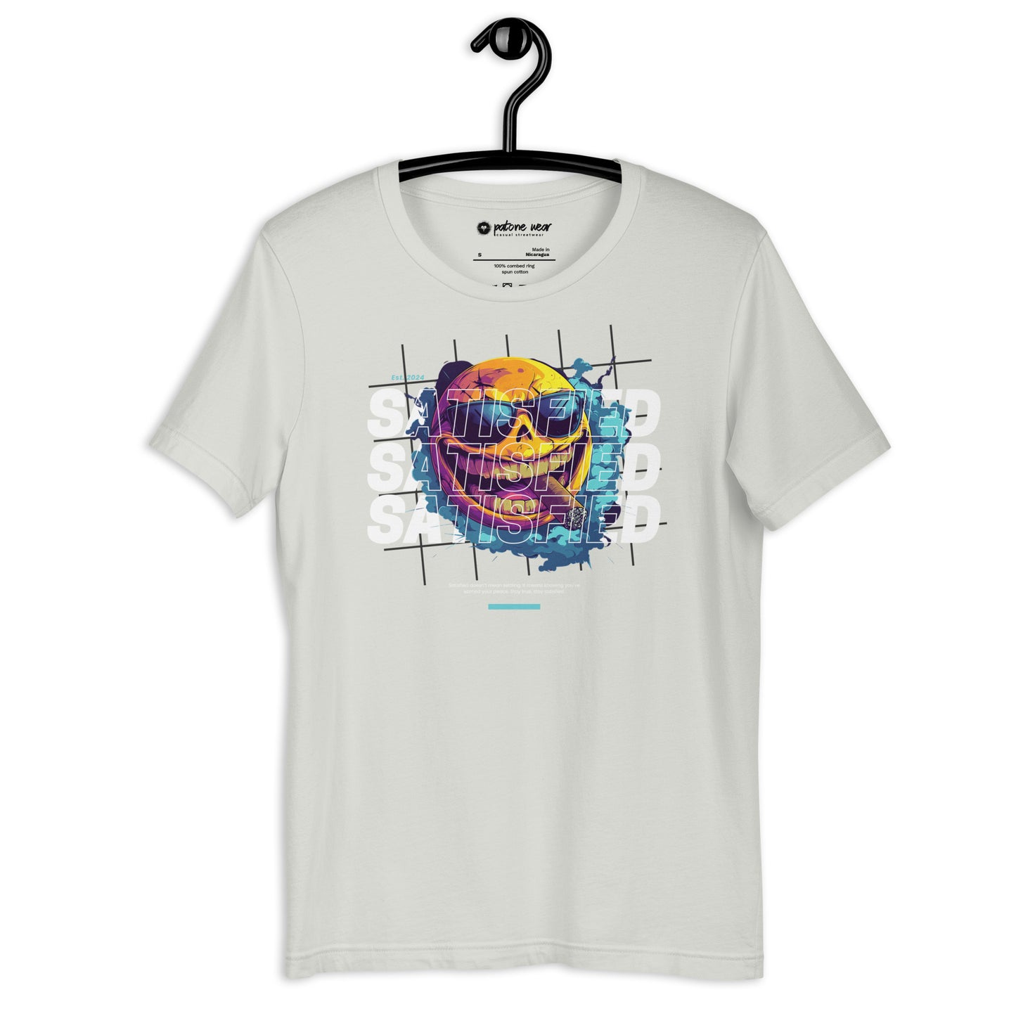 Unisex-T-Shirt "Satisfied"