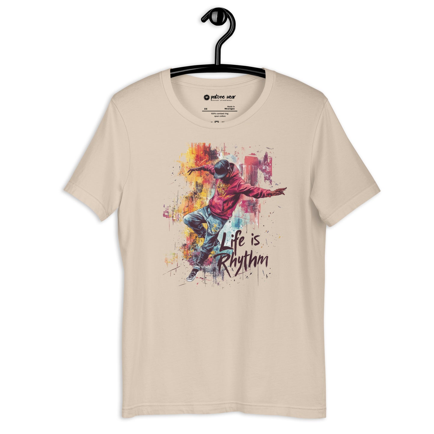 Unisex-T-Shirt "Life is Rhythm"