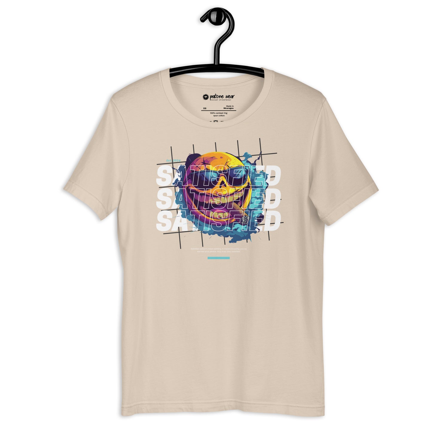 Unisex-T-Shirt "Satisfied"