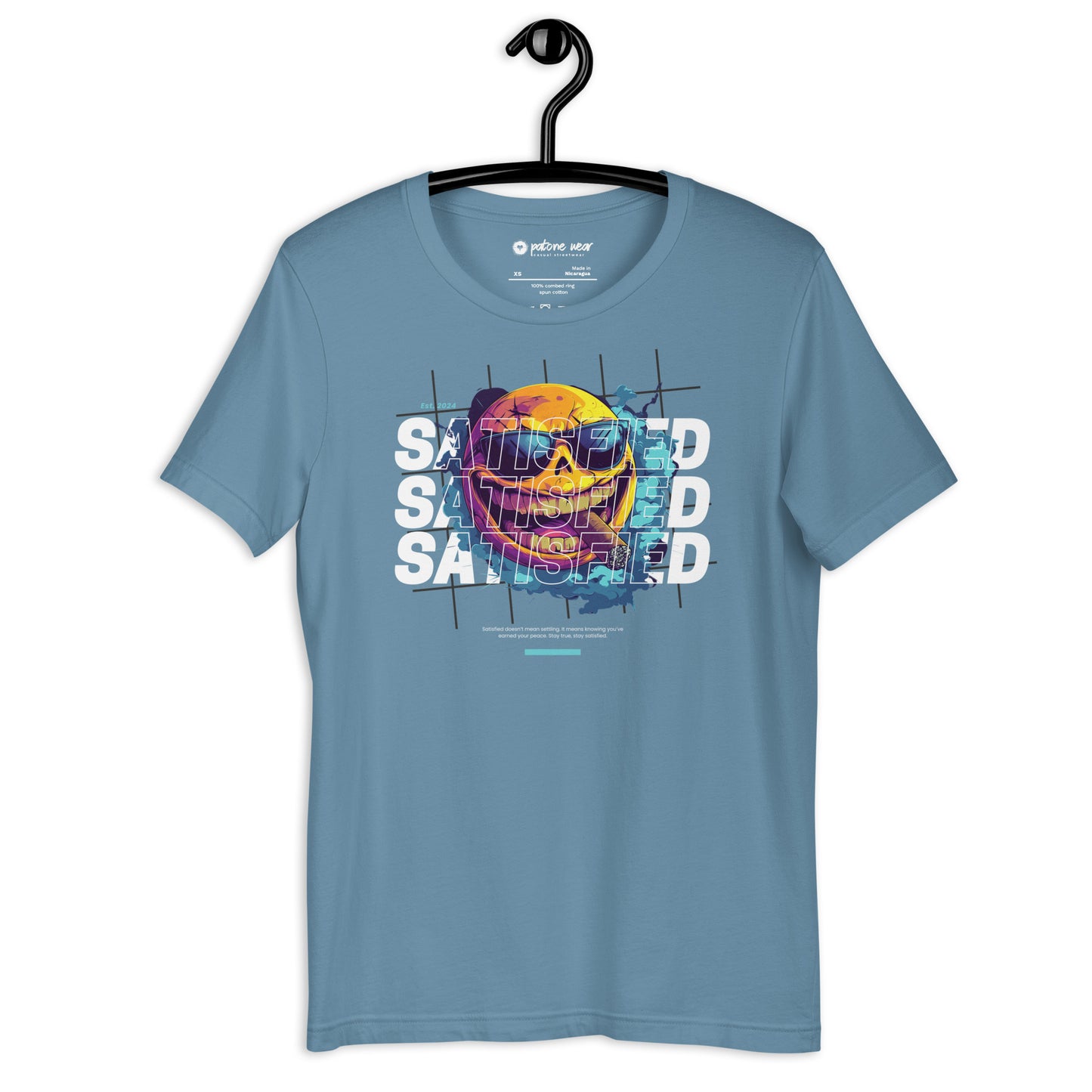 Unisex-T-Shirt "Satisfied"