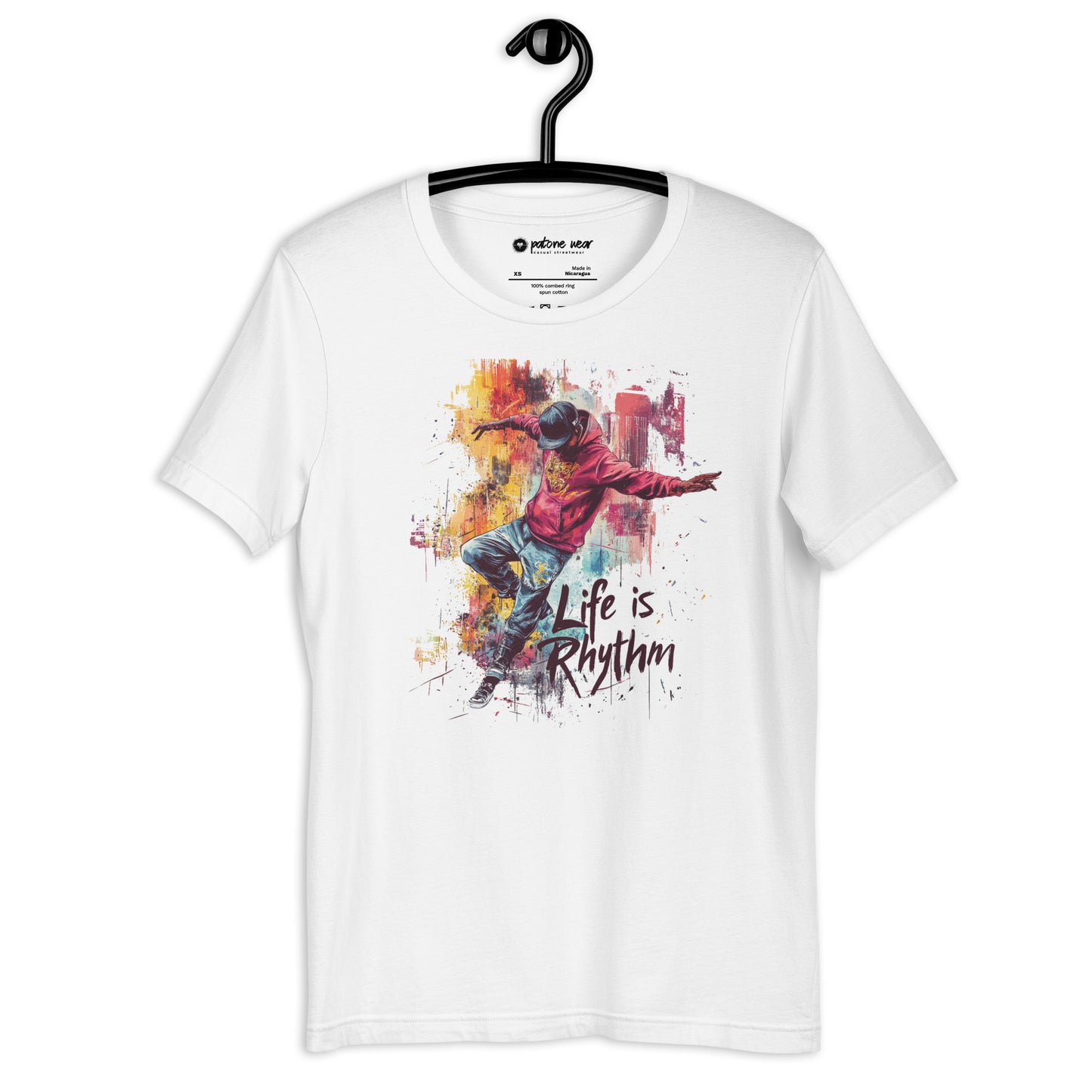 Unisex-T-Shirt "Life is Rhythm"