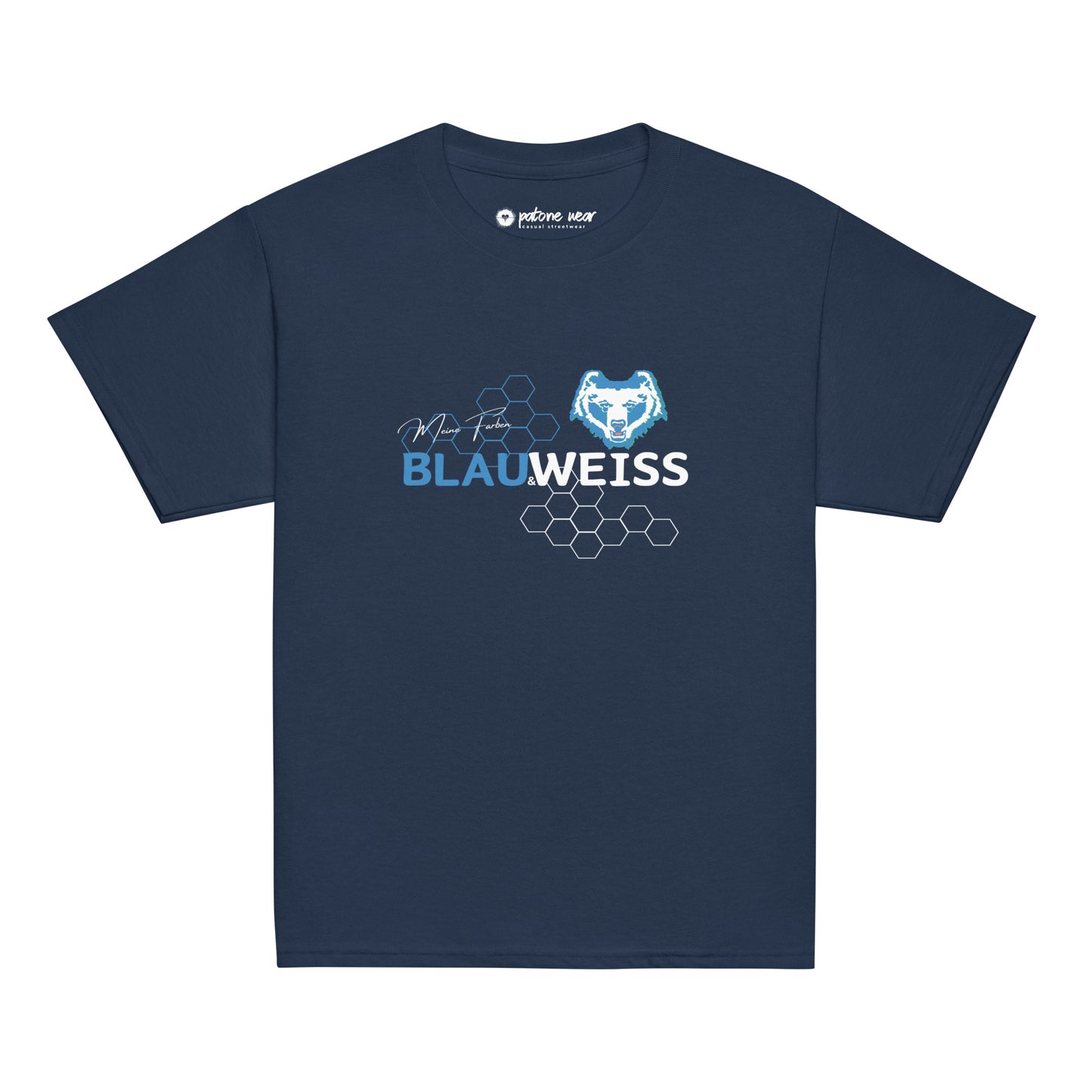 Kids T-Shirt "Blau & Weiss"